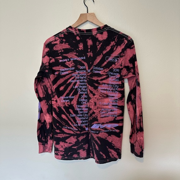 Post Malone Hollywood is Bleeding Tour Long Sleeve - Picture 3 of 5